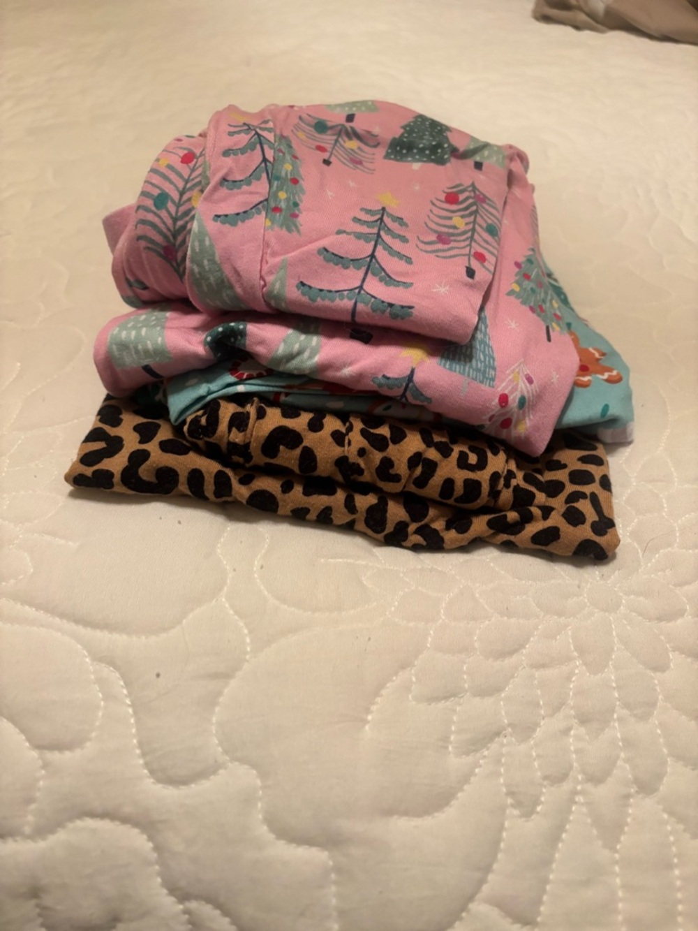 Little Sleepies Kids Pajama Set - Red and Pink - Picture 6 of 6